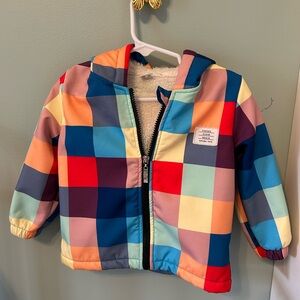 Colorful Checkered Kids Jacket
